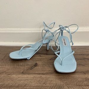 Steve Madden lace up Sandel heels